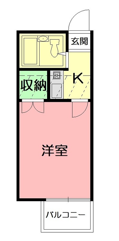 戸塚第２０レジデンス 104号室 間取り