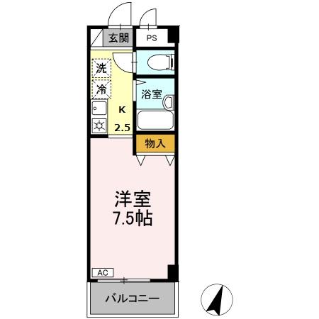 湘南absⅠ 310号室 間取り