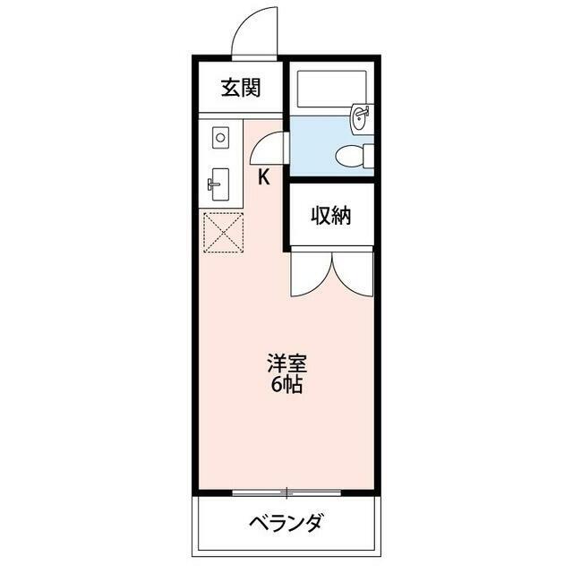 ガーデンハイツ飯山Ａ棟 205号室 間取り