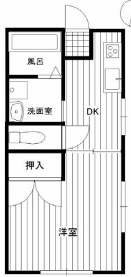 田中ビル 3Ｂ号室 間取り