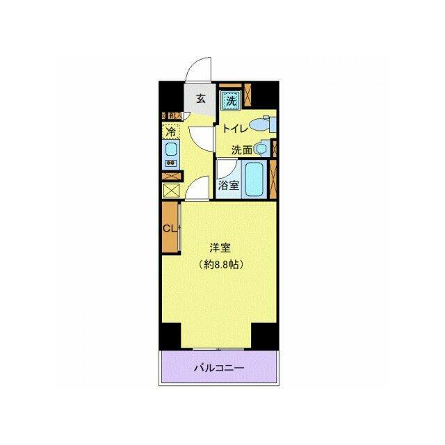 Access湘南平塚 701号室 間取り