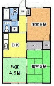 クロノス厚木Ｎｏｒｔｈ 105号室 間取り