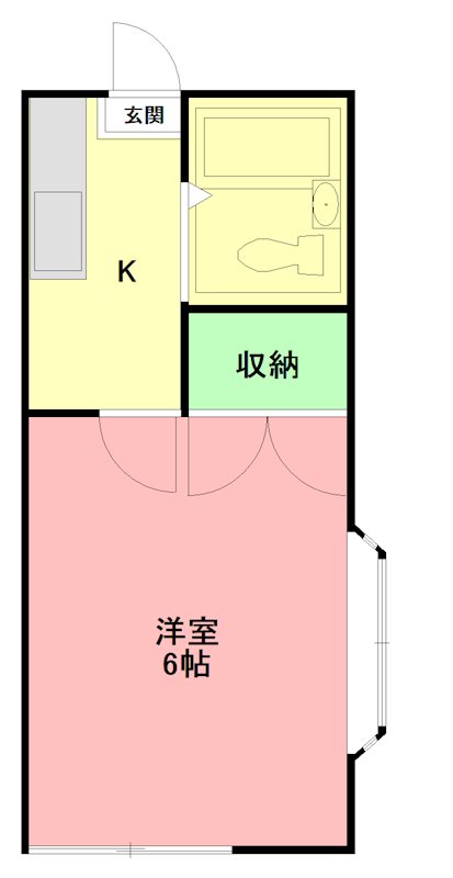 マルベリーヒル 103号室 間取り