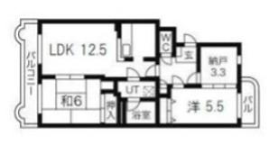 ベルヴェデーレⅡ 303号室 間取り
