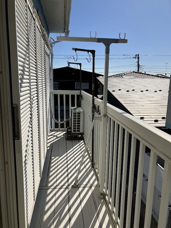 和光ハイツ ベランダ