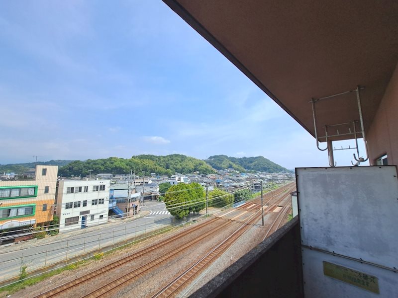田嶋マンション ベランダ