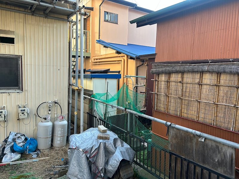 平塚市馬入本町アパート ベランダ