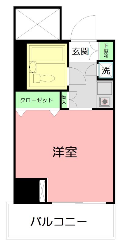 ライオンズマンション平塚明石町 305号室 間取り