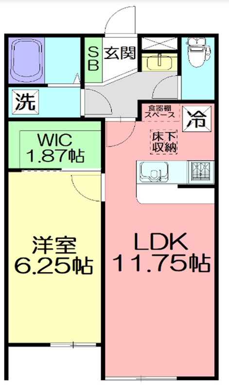 アドバンスTT本町 204号室 間取り