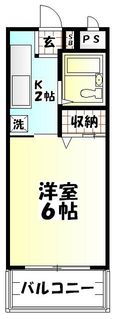 アークス 302号室 間取り