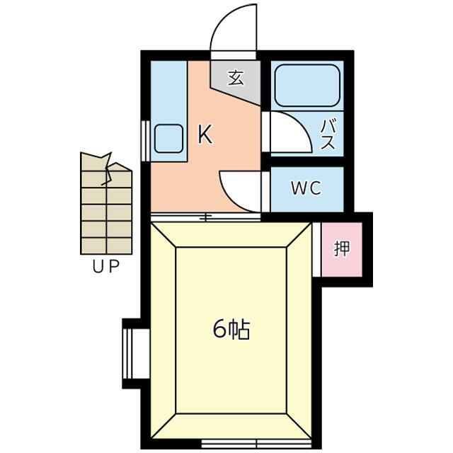 鶴巻エイトハイム 間取り図