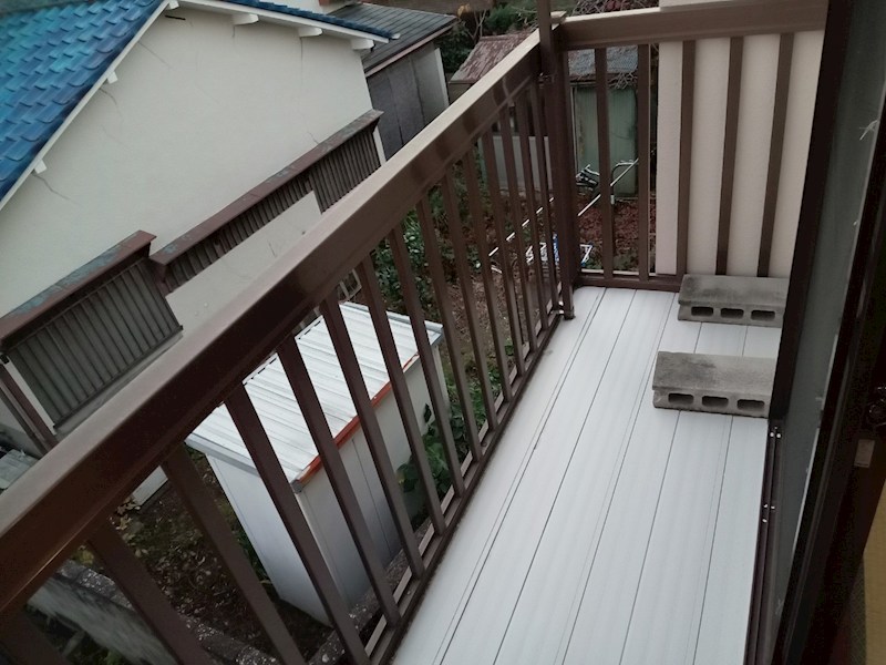 酒井テラスハウス ベランダ