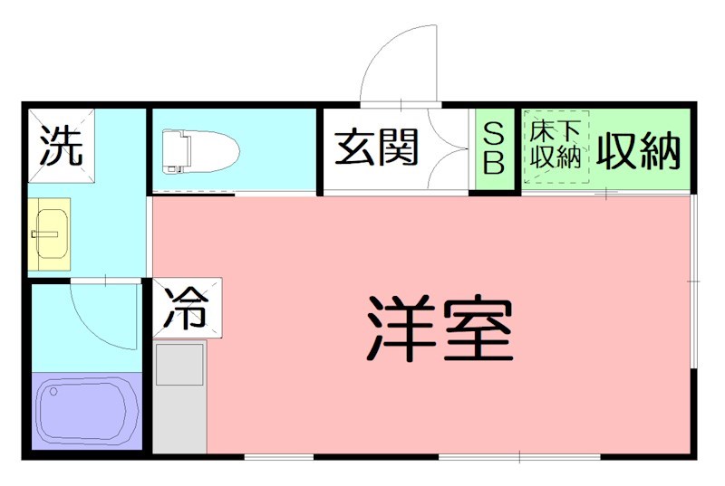 ヨウコ―フォレスト相模沼田EAST 205号室 間取り