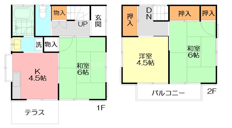 さかいち一戸建て  間取り