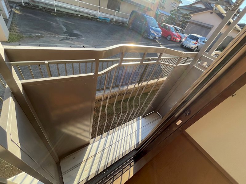 シティハイムエクセルⅤ ベランダ