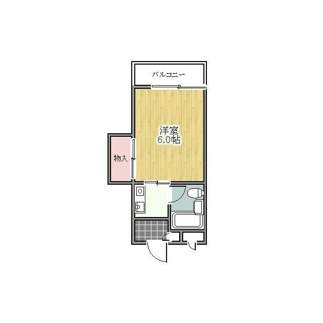 ウインド小田原 102号室 間取り