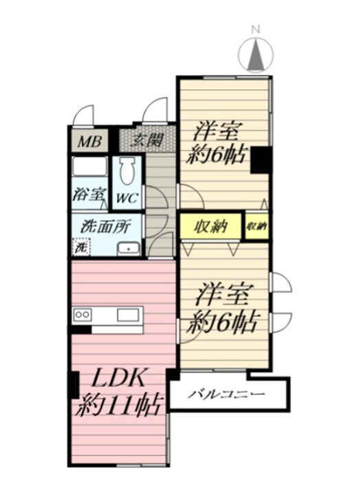 メゾンＭ・Ｋ 101号室 間取り