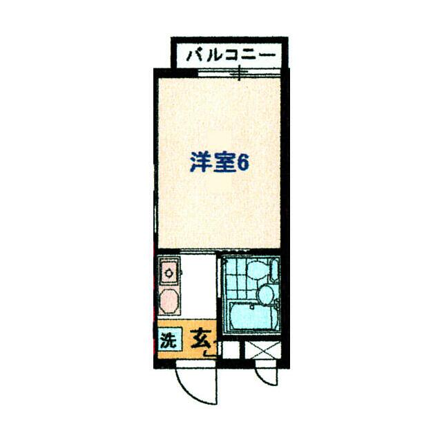 ウインド小田原 102号室 間取り