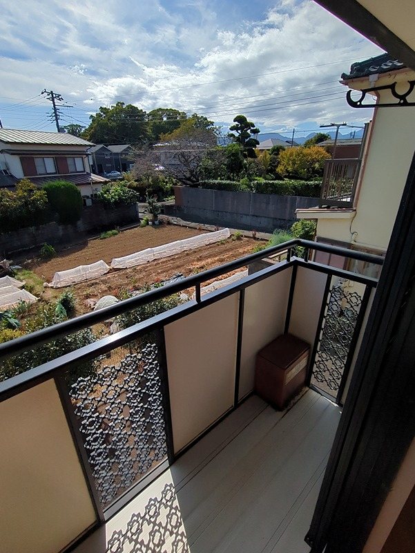 ソシアレジデンスＢ ベランダ