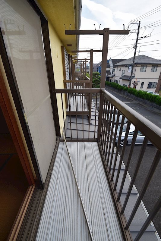 日比野ハイツ1B ベランダ