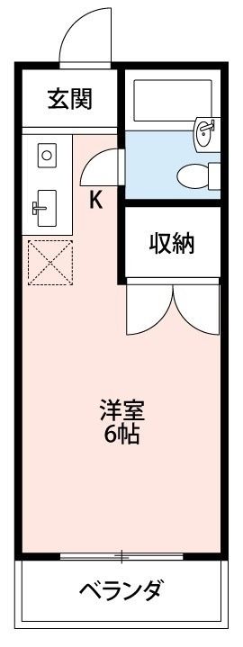 ガーデンハイツ飯山Ｂ棟 103号室 間取り