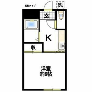 大根スカイリッチマンション 202号室 間取り