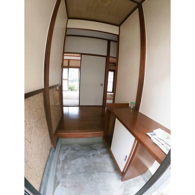 亀楽荘 玄関