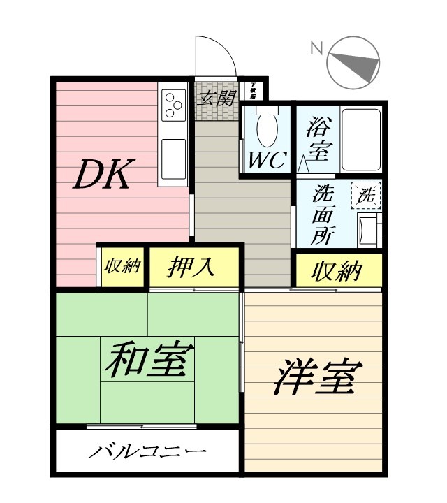 ラフェリア湘南参番館  間取り
