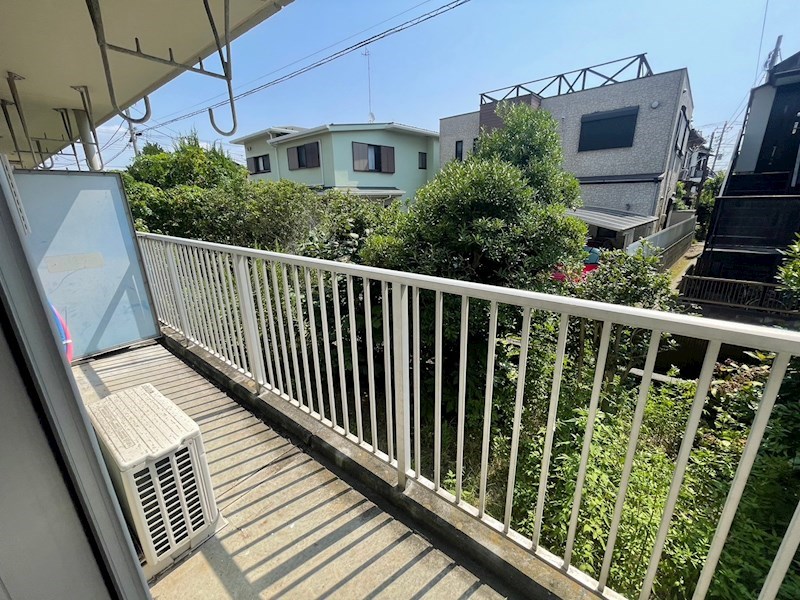 第二フジハイツ ベランダ