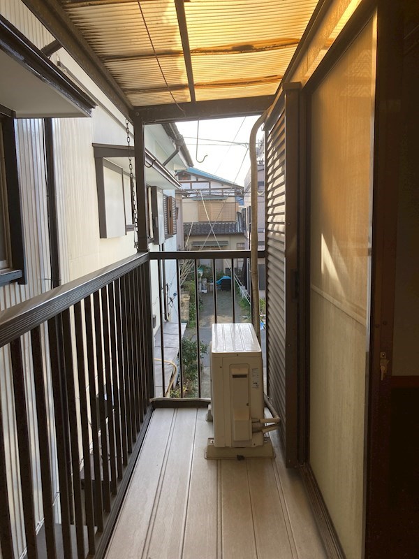 武井アパート ベランダ