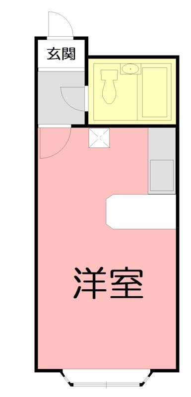 ベルピア秦野第2 105号室 間取り