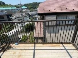 上倉田町戸建 ベランダ