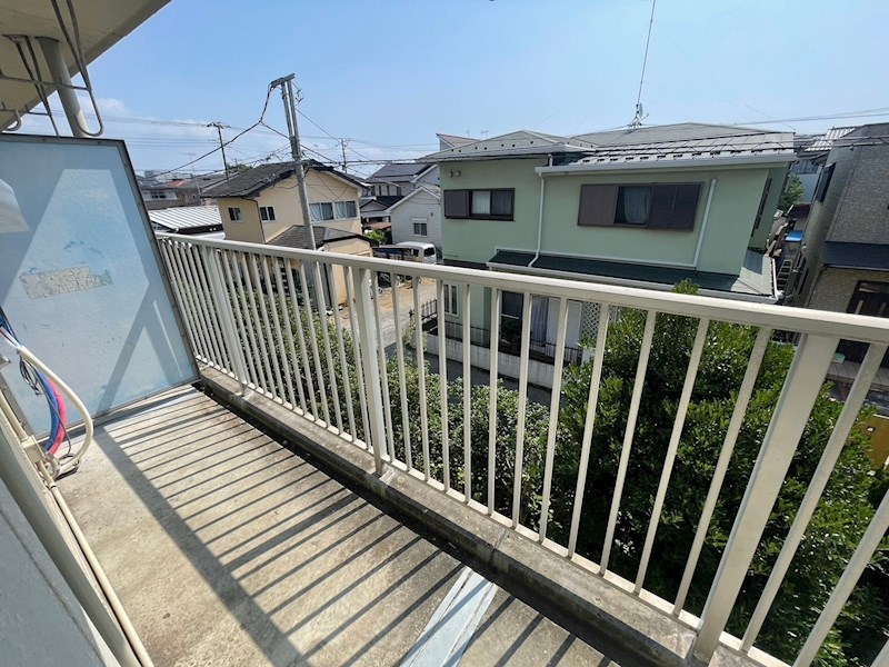 第二フジハイツ  ベランダ