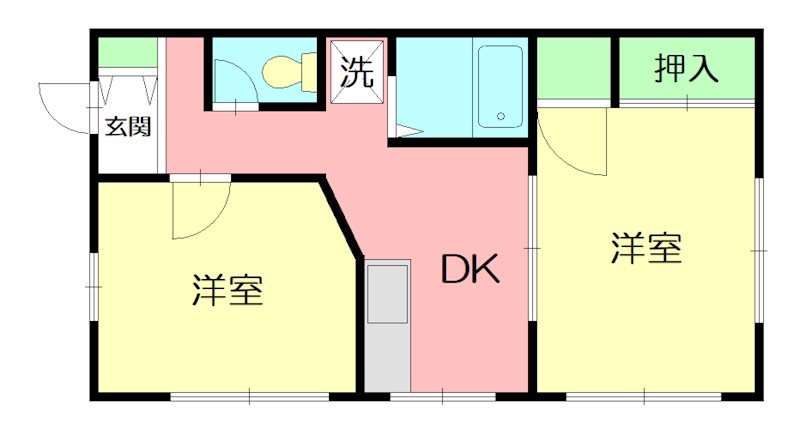 アルテメゾン 105号室 間取り