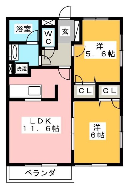 ジ・アパートメントIKEGAMI 301号室 間取り