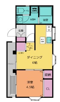 サウザンド59 101号室 間取り