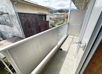 大雄山マンション ベランダ