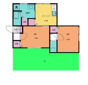 磯崎貸家 間取り