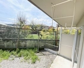 大雄山マンション ベランダ