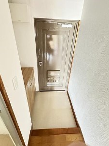 玄関 大雄山マンション 玄関