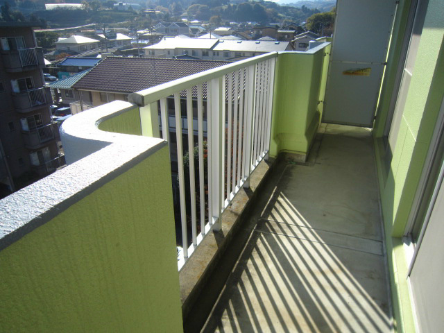 府川マンション ベランダ