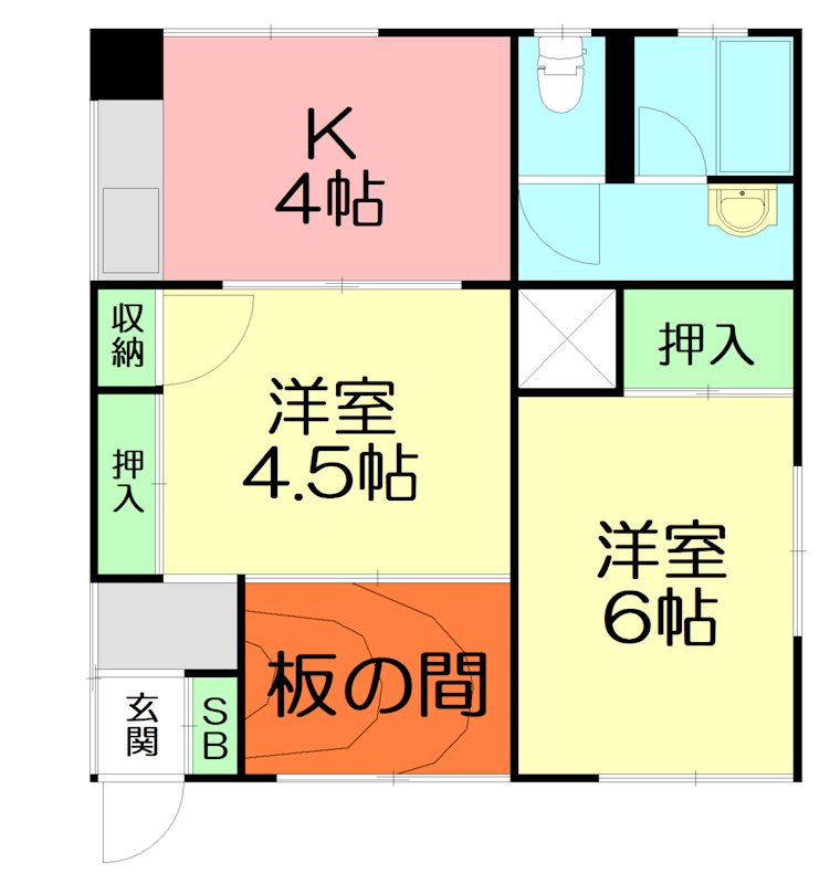 鈴木様貸家 間取り