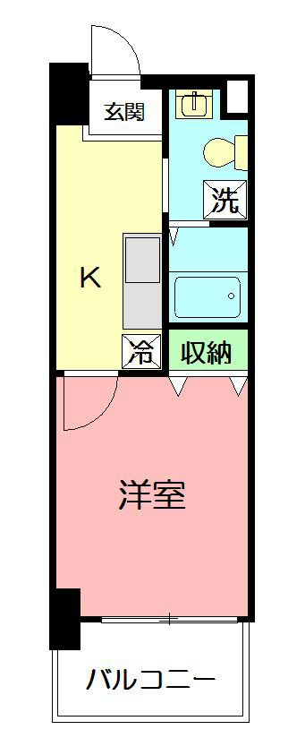 エスペランサ 503号室 間取り