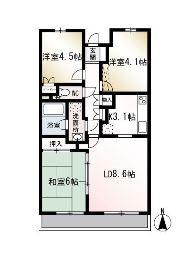 ハイツ座間 間取り