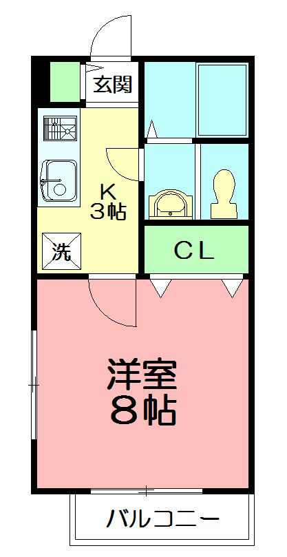 グレイス戸塚 301号室 間取り