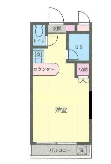 エクセレント海老名B 間取り