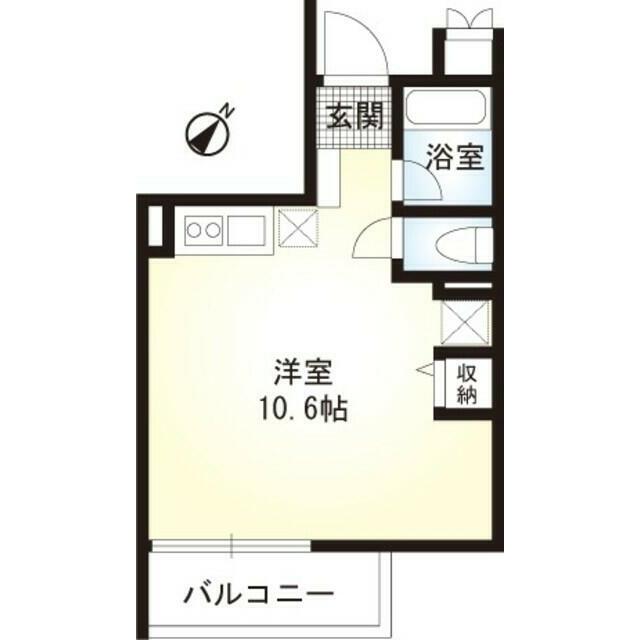 レアルタウン湘南 201号室 間取り