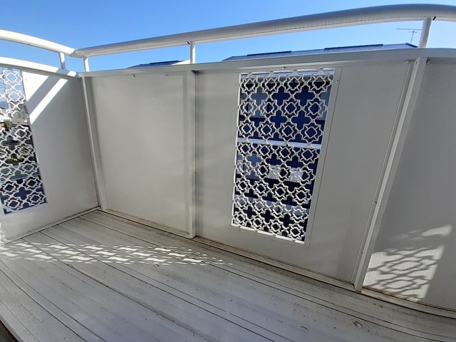 シャトレ湯川Ｂ ベランダ