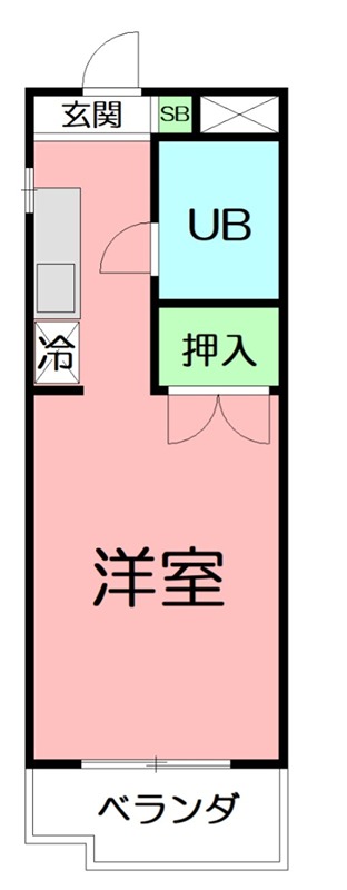 ツカコシビル 305号室 間取り