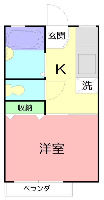 メイムハイツ 間取り